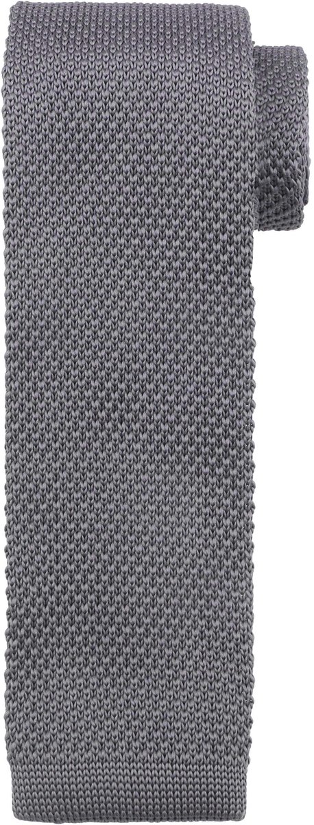 Suitable Knitted Stropdas Grijs TK-02