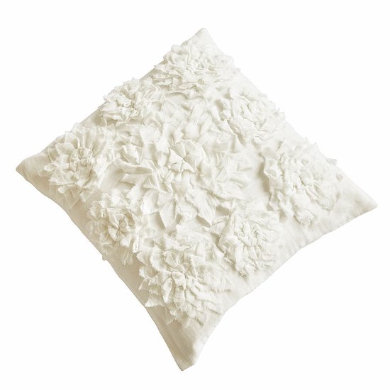 LOBERON Housse de coussin Dorevil crème