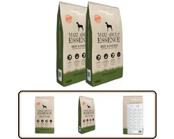 vidaXL Premium Hondenvoer Maxi Adult 30 kg Premium Hondenvoer - Droge Hondenbrokken - Groot Ras - Rundvlees - Kippenvlees