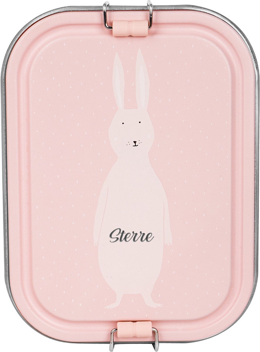 Studio Balune Gepersonaliseerde Trixie Lunchbox - Mrs. Rabbit