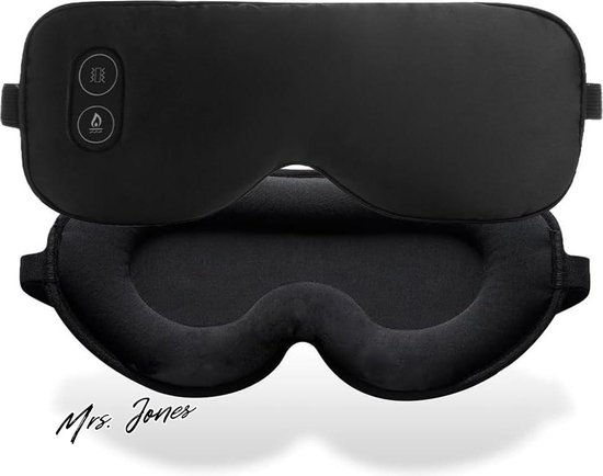 Slaapmasker voor dames heren, 3D voorgevormde cup oogmasker, 100% lichtblokkerende slaapmasker blinddoek, zacht en comfortabel, zwart slaapmasker voor dutten, reizen, ploegendienst comfortabel dragen