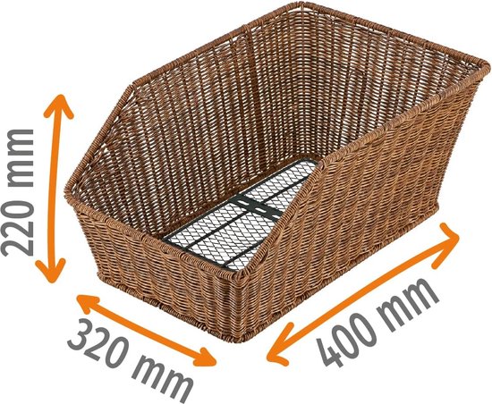 Inclusief Regenhoes En Veiligheidskoppel Aumüller Fietsmand Voor Honden – Stevige, Veilige Mand Met Regenhoes Voor Op De Bagagedrager Wasbare Voering Diervriendelijk Design
