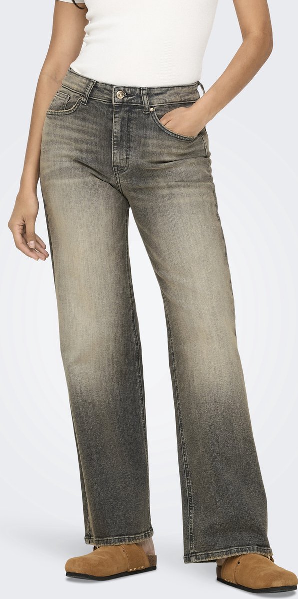 ONLY - ONLJUICY HW WIDE TINT DNM TAI - Dames - Jeans