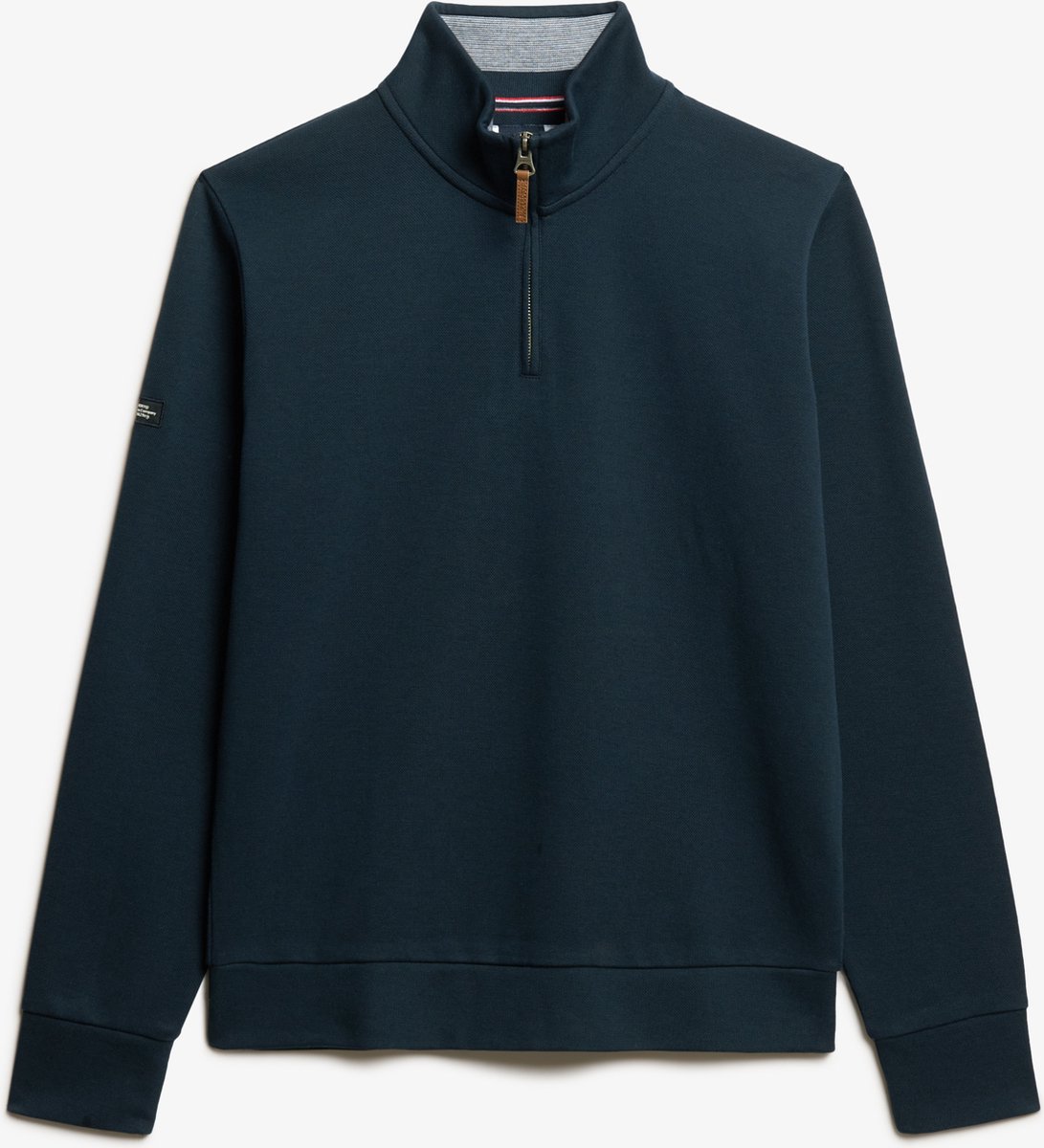 Superdry CORE PIQUE HENLEY Heren Trui Groen
