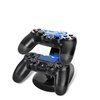 Oplaadstation PlayStation 4 - PS4 Controller Oplader - Dual Docking Charger - Zwart