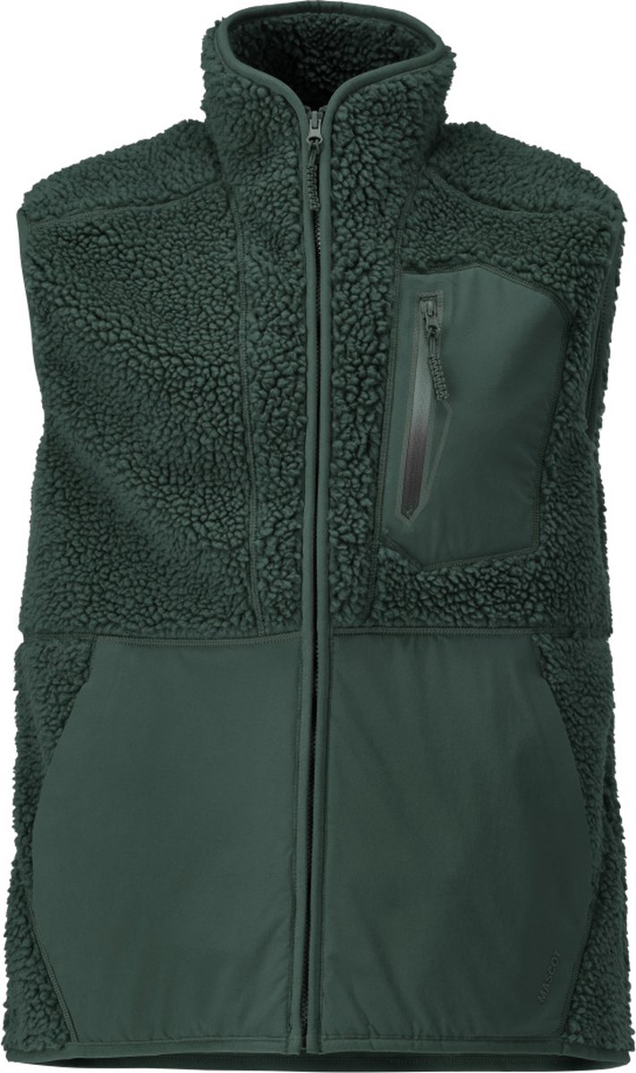 Mascot Customized Bodywarmer met rits 22465-682 - Bosgroen - S