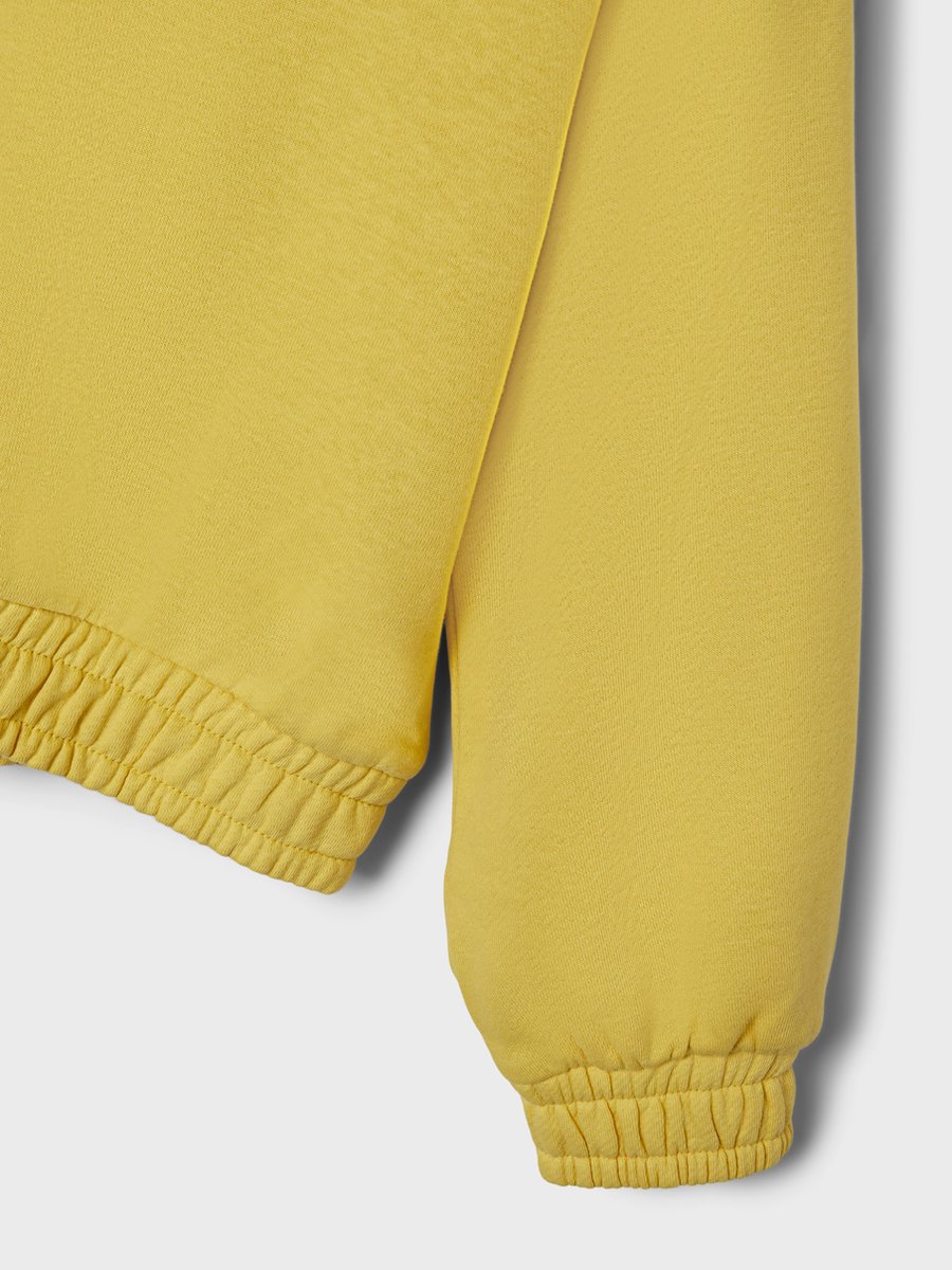 NAME IT - NKFBANOLA LS SHORT LOOSE SWEAT WH UNB - Meisjes - Sweaters
