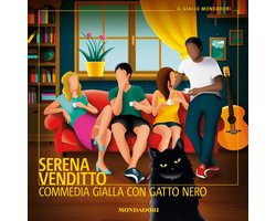 Commedia gialla con gatto nero
