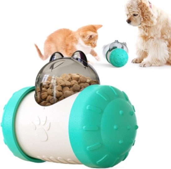 Kong Birthday Ballen - Hondenspeelgoed - Rood Blauw Medium - Werpspeelgoed - Pets Place