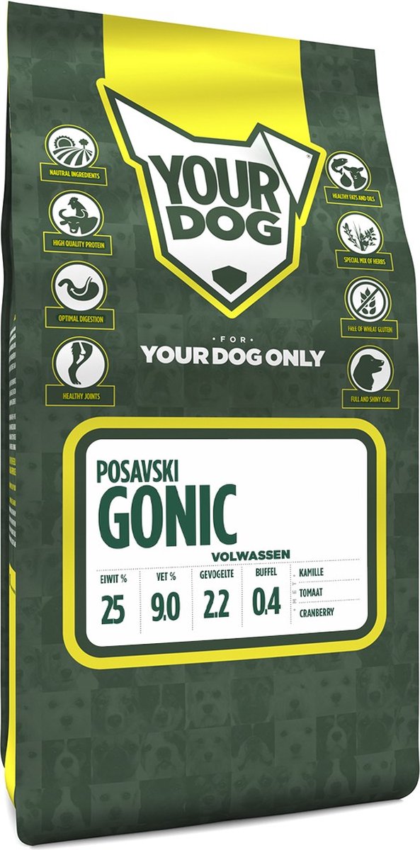 Yourdog posavski gonic volwassen – 3 KG