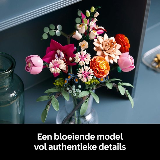 LEGO Botanicals Roze boeket - Bloemen Decoratie - 10342