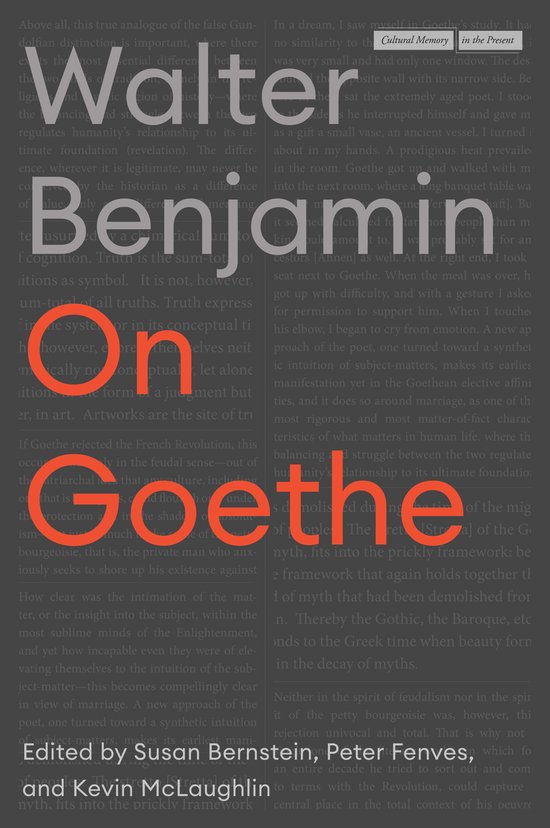 Cultural Memory in the Present- On Goethe