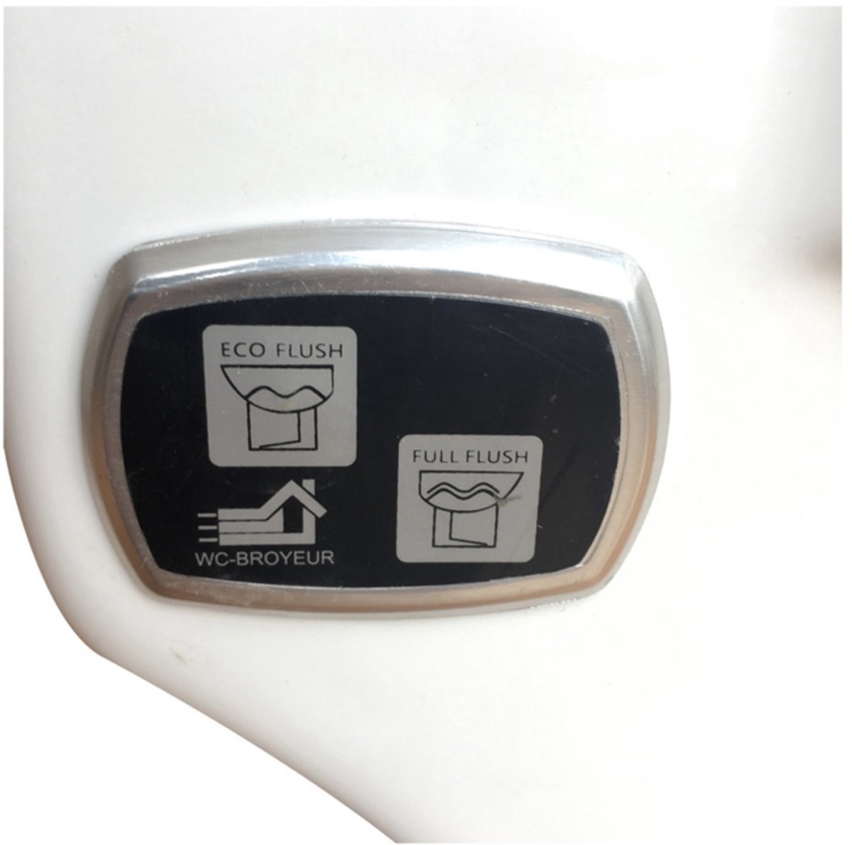 Drukknop voor Broyeurtoilet