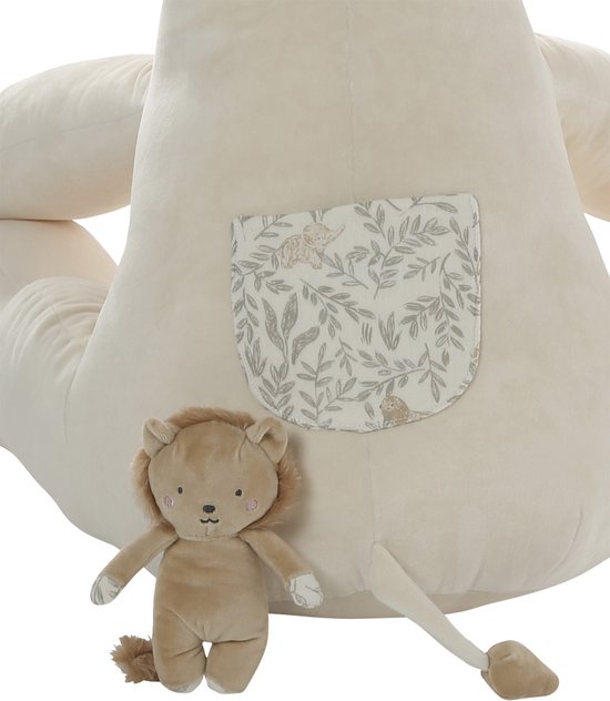 Vertbaudet Grote activiteitenknuffel olifant BABYLON — afbeelding 2