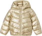 VERTBAUDET Doudoune légère à capuche effet brillant Fille