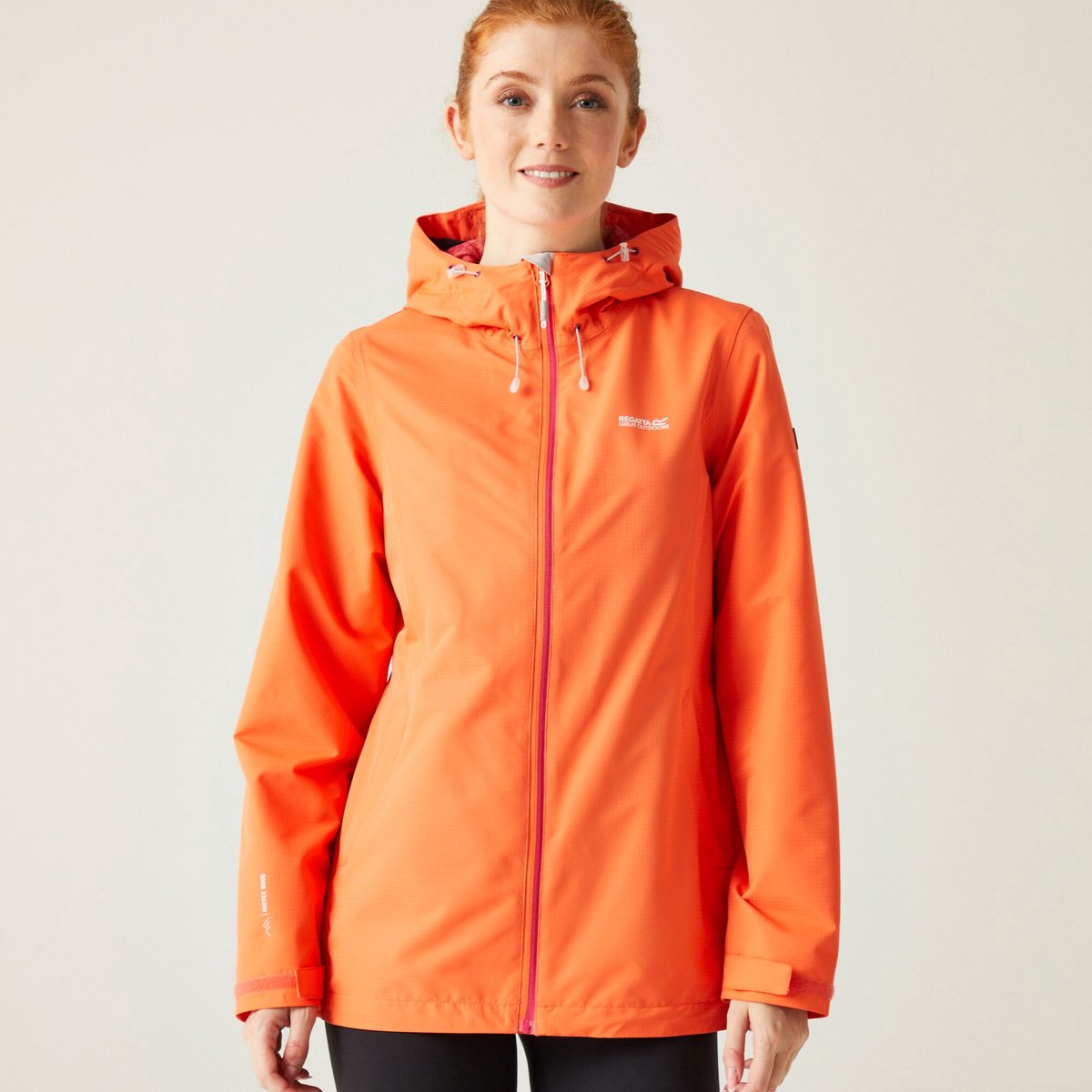 Jas Dames Waterproof Oranje