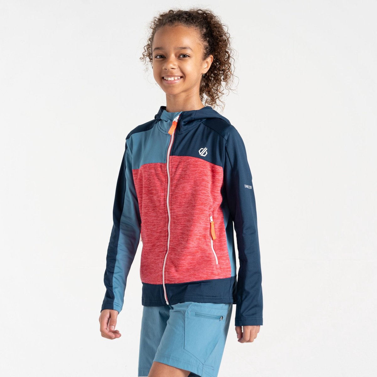 Midlayer Wandelen Kinderen Thriving Ii Core Stretch Roze