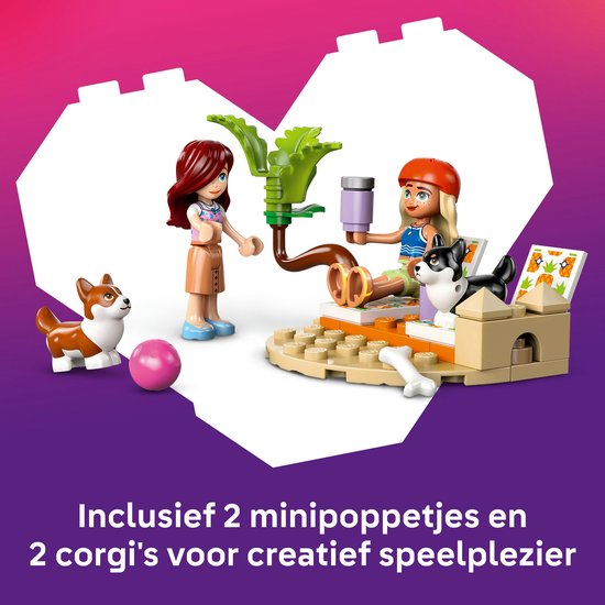LEGO Friends Surf et scooter s'amusent avec les chiens - 42641