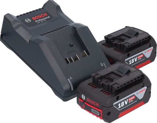 Bosch GKM 18V-50 Scie circulaire à métaux sur batterie professionnelle 18 V 136 mm sans charbon + 2x batterie 4.0 Ah + chargeur