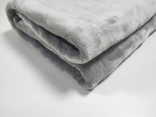 Verwarmde autodeken, 39,37 inch geborsteld fleece elektrische autodeken met 25W vermogen, 4-versnellingen temperatuuraanpassing timerschakelaar controller snoer, fleece worp voor volwassenen kinderen