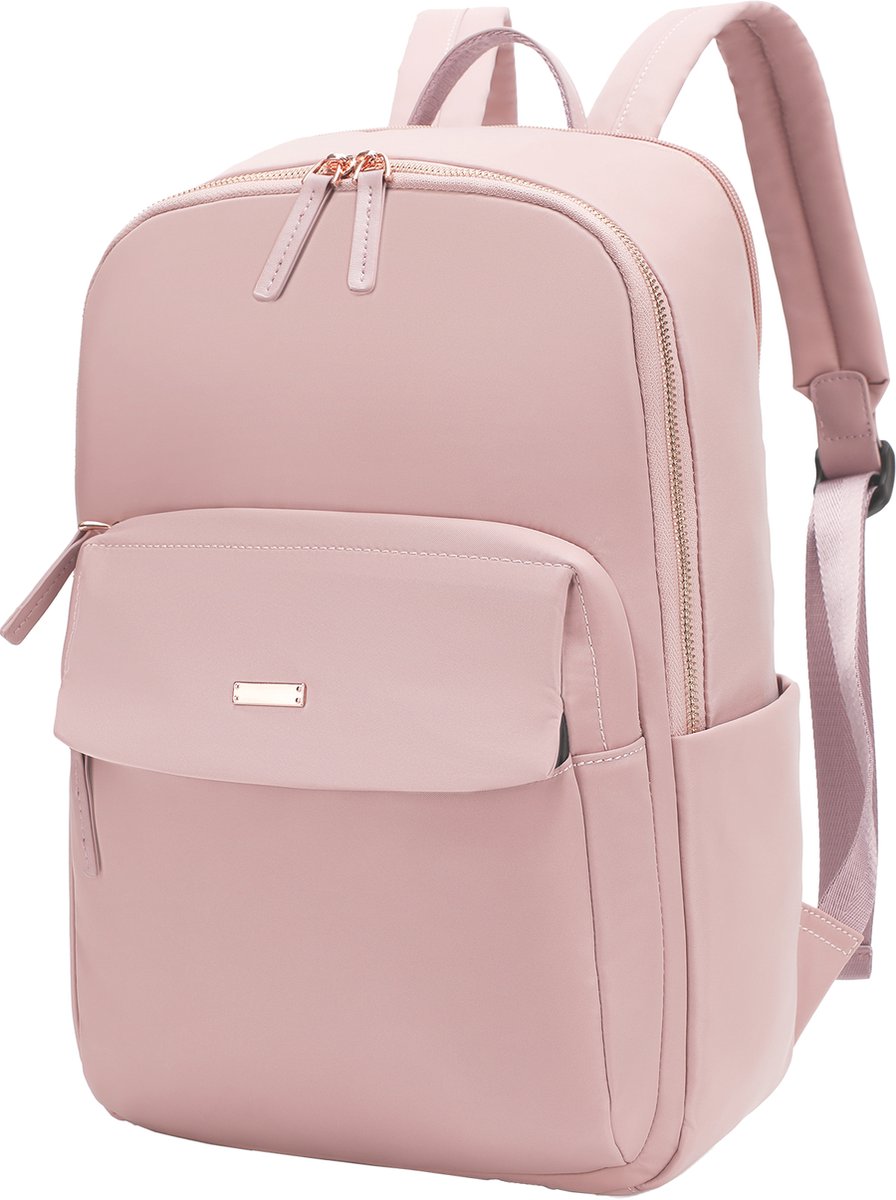 Aramae® - Rugzak Dames - Rugtas Dames - Rugzak Meisje - Laptoptas 14 Inch - Schooltas - Rugtas Roze