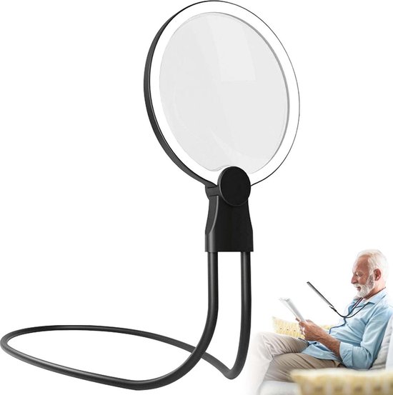 Loepen, HD-handheld vergrootglas, 20x vergrootglas met led-verlichting, krant lezen vergrootglas, mooie uitstraling loepen Comfortable anniversary