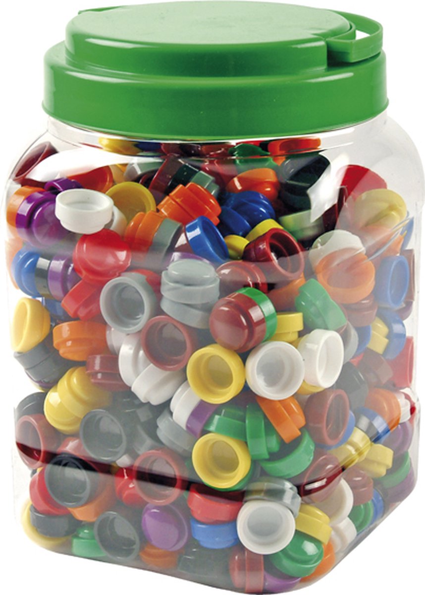Eduplay stapelbekers speelgoed set - 500 stuks - educatief speelgoed.