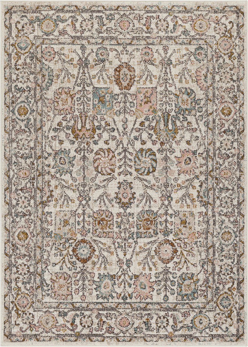 SURYA - AMIRA Vintage Oosters Oranje Tapijt