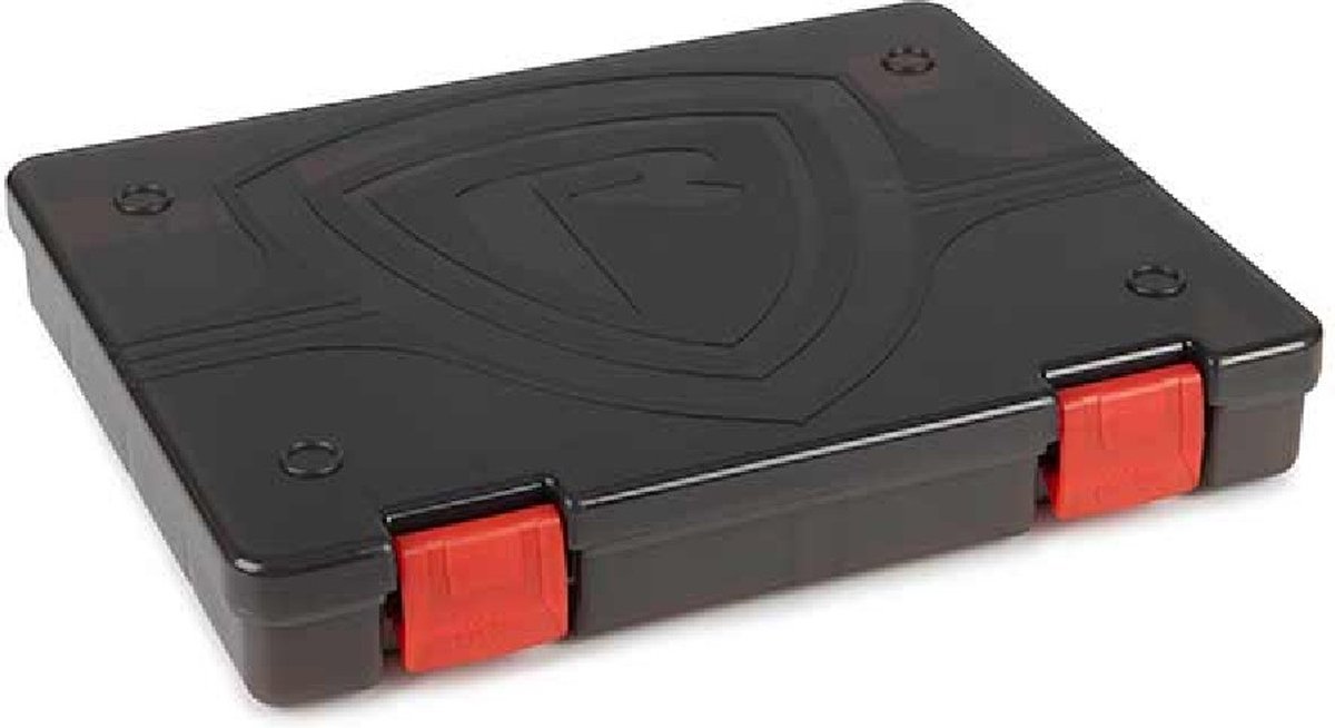 Fox Rage Stack N Store Shield 16 Compartments Medium Shallow Lokdoos Rood