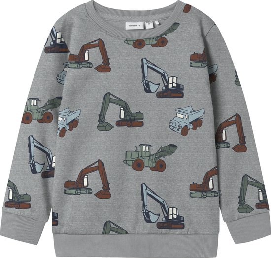 NAME IT - NMMNENEAN LS SWE BRU PB - Garçons - Sweats