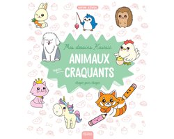 Mes dessins pas à pas - Mes dessins kawaii : Animaux super craquants