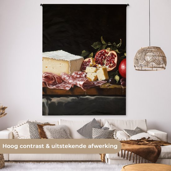 Tapisserie murale 150x200 cm - Nature morte - Vintage - Planche à boissons - Tapisserie - Tapisseries