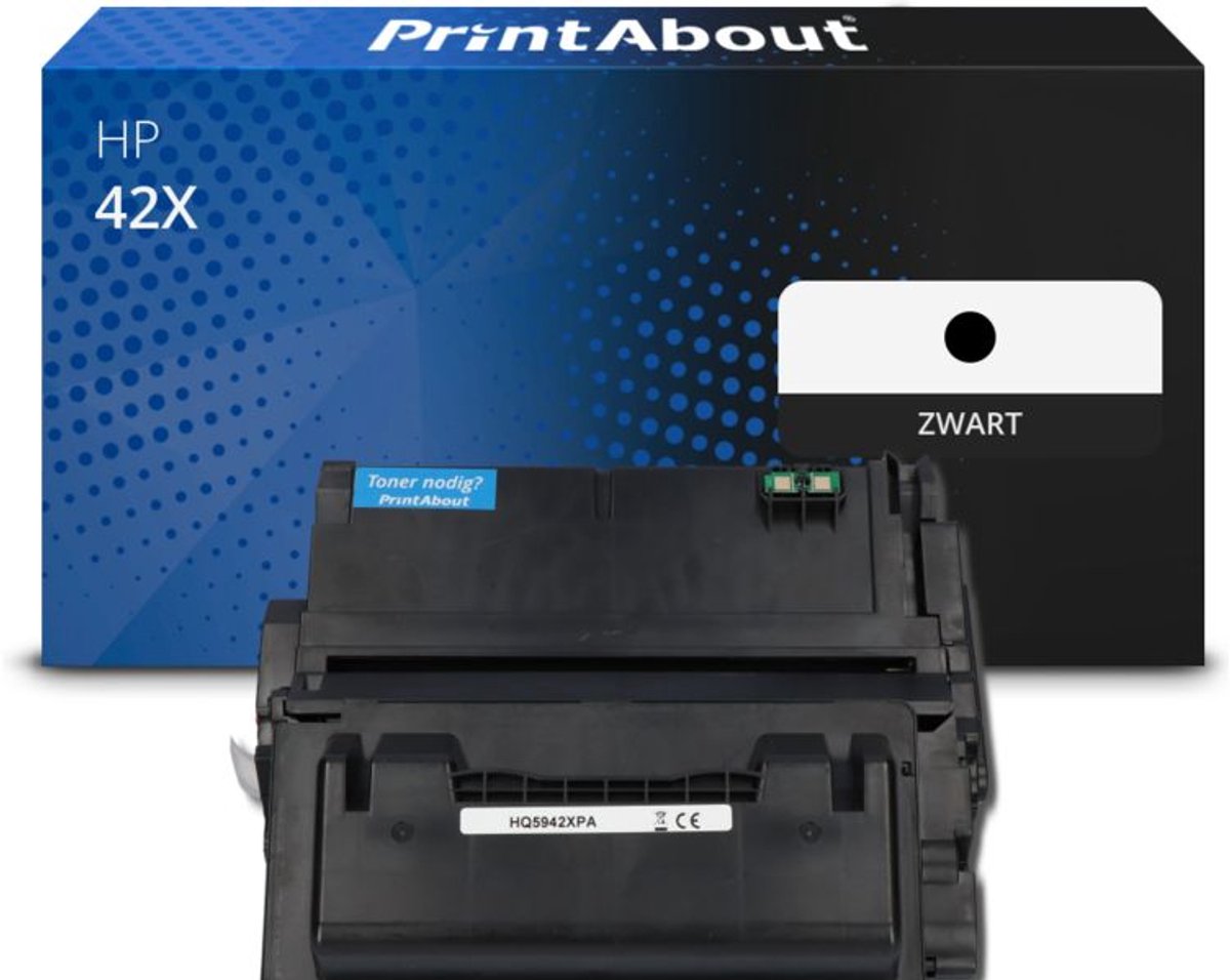 PrintAbout HP 42X (Q5942X) toner zwart