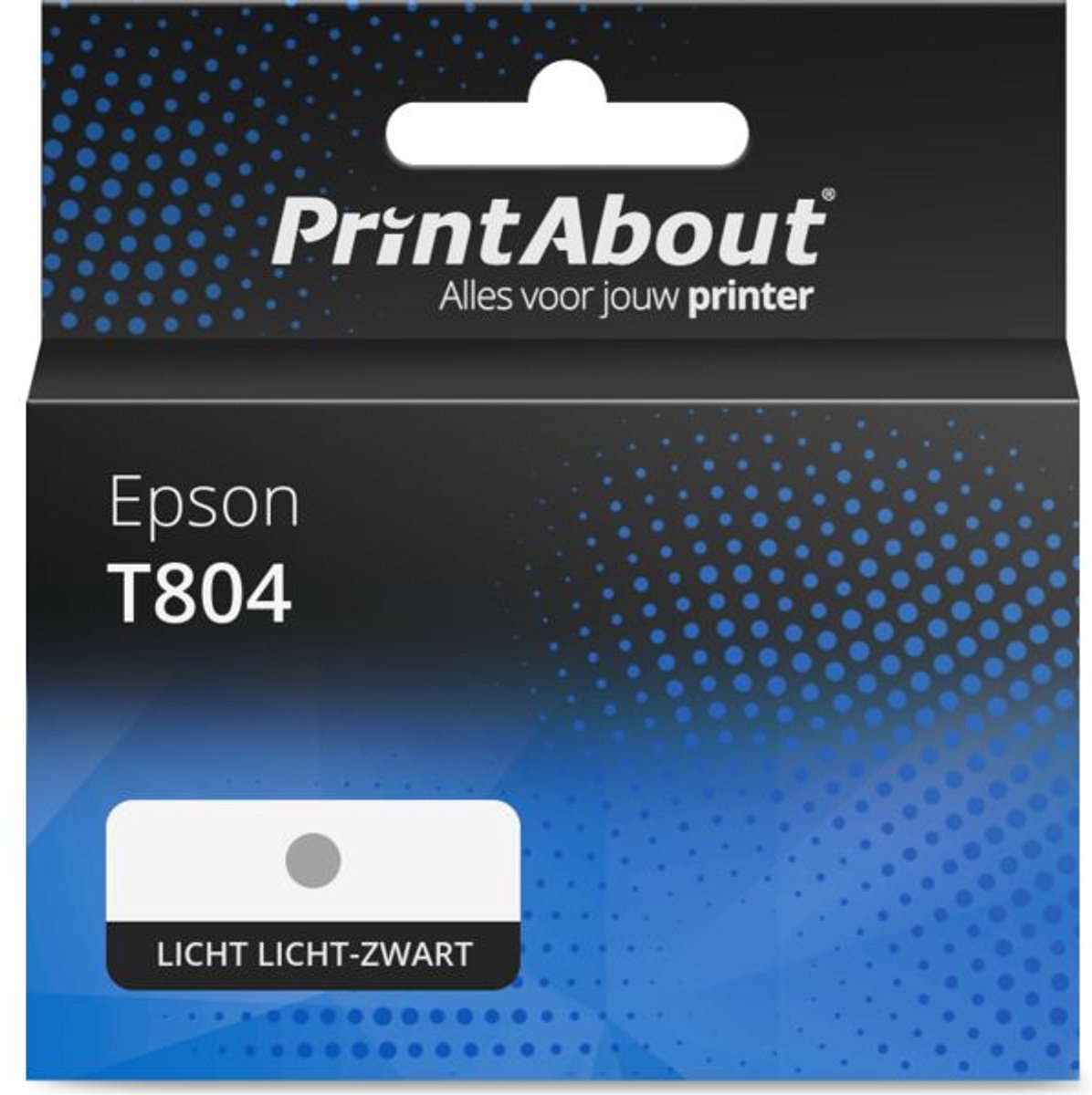 PrintAbout Huismerk Epson T8049 Inktcartridge Licht licht-zwart