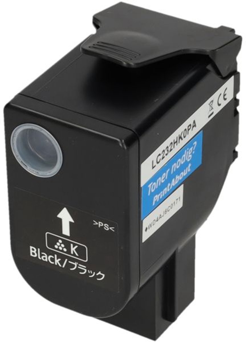 PrintAbout Huismerk Lexmark C232HK0 Toner Zwart Hoge capaciteit