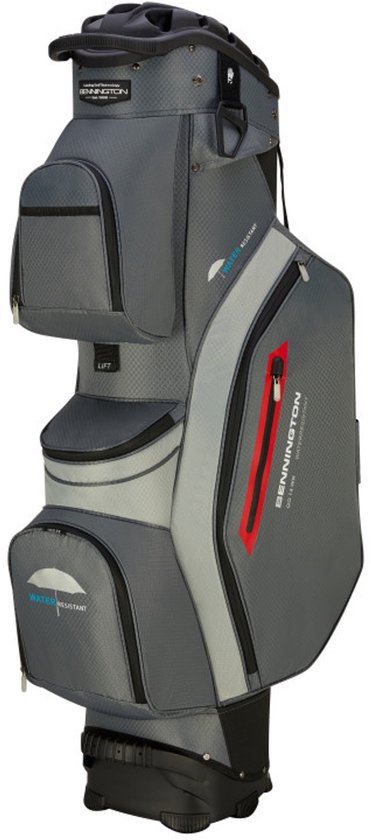 Sac à dos Bennington QO14 WR Gris Canon Noir Rouge