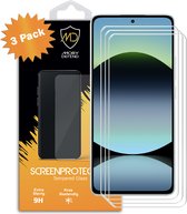Lot de 3 Protecteurs d'écran Xiaomi Redmi Note 14 5G - Économiseurs d'écran compatibles avec les coques MobyDefend - Glas trempé - Plaques de verre Convient pour : Xiaomi Redmi Note 14 5G