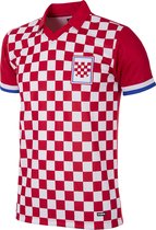 COPA - Croatie 1990 Maillot de Football Rétro - Hommes - Rouge - Blanc - XS