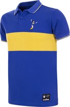 COPA - Maradona Boca Embroidery Polo - Heren - Blauw - Geel - M