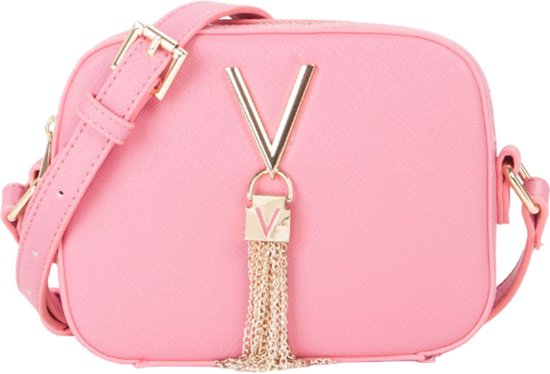 Sac Valentino Divina SA Camera Bag Rose (Rosa) - Bandoulière Ajustable - Neuf Avec étiquettes - Italie