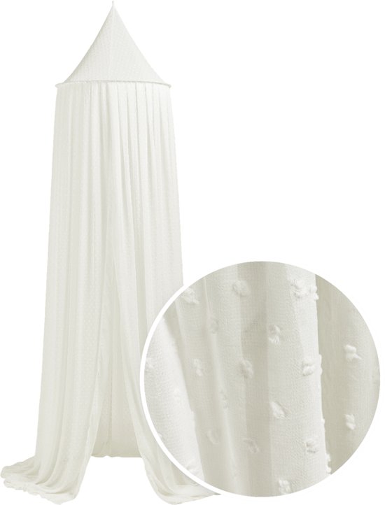 Meyco Baby Plume klamboe - offwhite — afbeelding 5