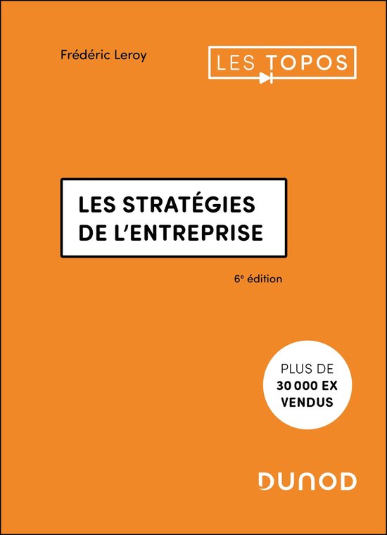 Les stratégies de l'entreprise - 6e éd. - cover