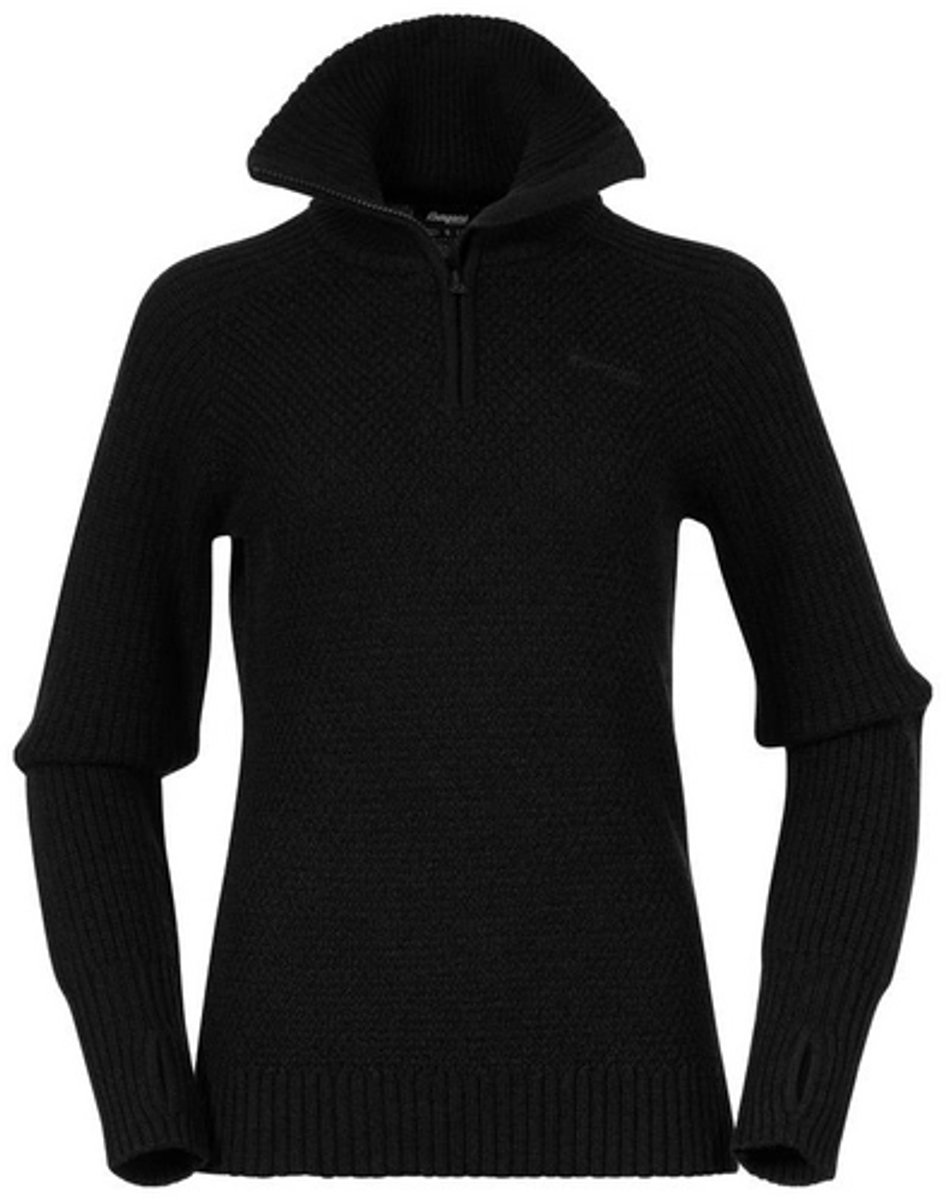 Trui Bergans Women Ulriken Jumper Black-L
