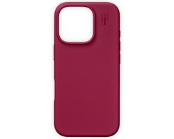 iDeal of Sweden Silicone Case geschikt voor iPhone 16 Pro - Cranberry