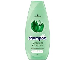Schwarzkopf - Shampoo - 7 Kruiden - Normaal tot Vet haar - 400 ml