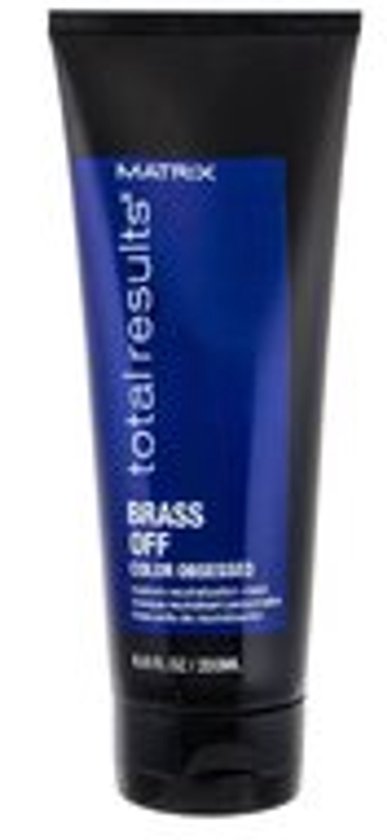 Matrix Total Results Brass Off Masque – Neutralise les sous-tons chauds, jaunes et oranges – 200 ml