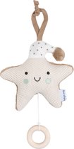 Baby's Only Muziekdoos Ster Heaven - Baby Muziekdoosje - Speeldoosje - Voor jongens en meisjes - Muziekhanger ster - Clay/Warm Linen - Muziek speelgoed