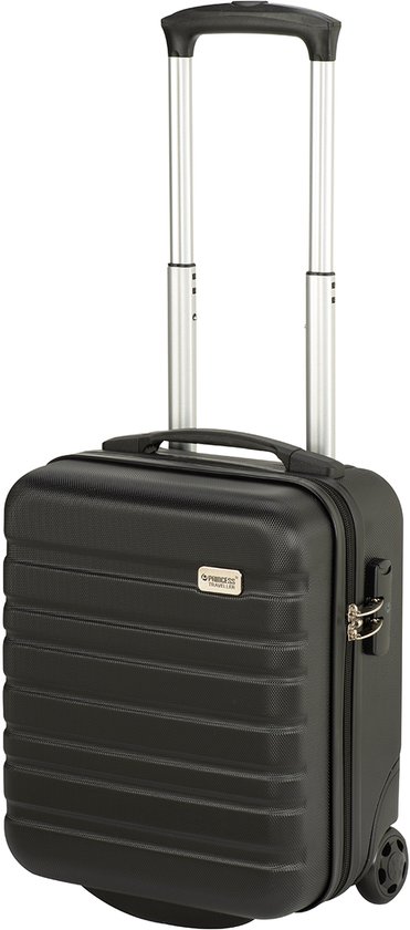 Princess Traveller Singapore - Underseater - Handbagage koffer - Zwart - ABS - 40x30x20cm - 19 liter