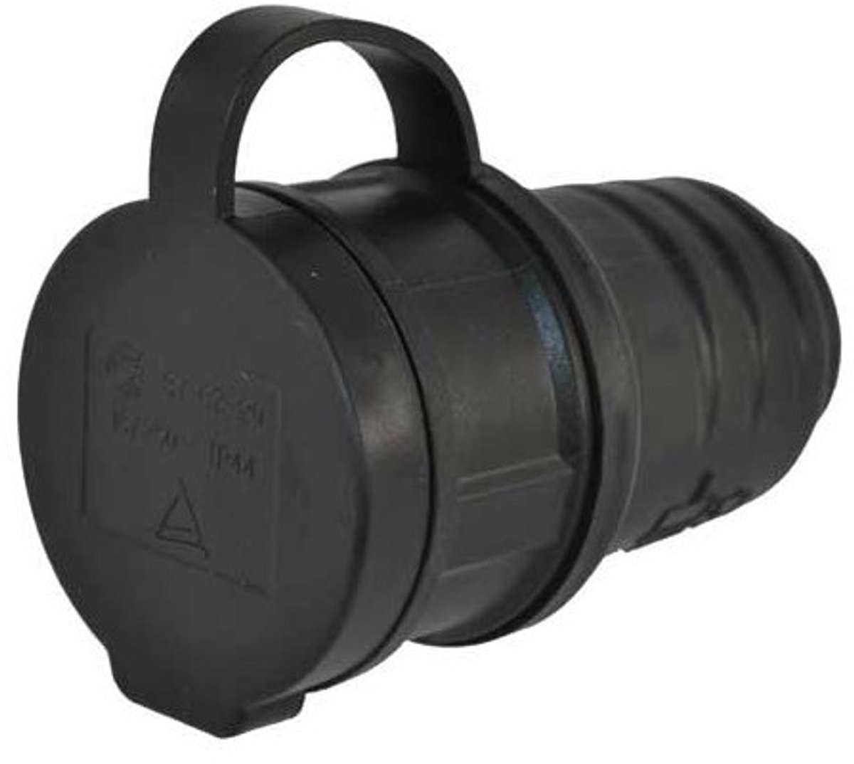 Contrastekker rubber - 250V - Stekker 16A - Rubberen stekker - Fluxon