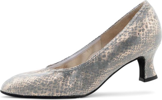 YCALCP Vrouwen Ballroom Dansschoenen Latin Salsa Lace Up Gesloten Toe Lage Hak Dames Praktijk Latijn/Ballroom Dansschoenen,LHD 301 Zwart ZB S,5cm Hak,EU 36
